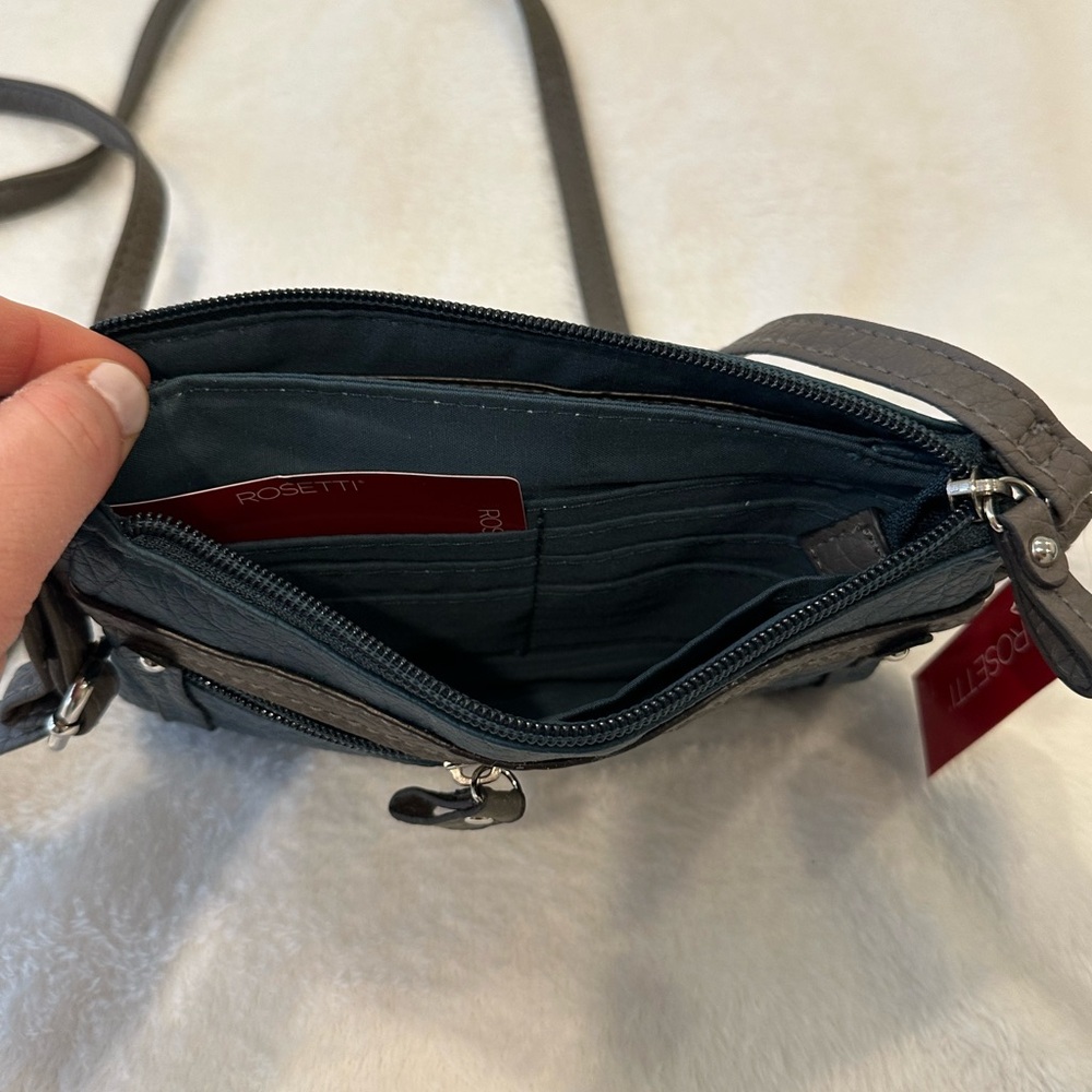 Rosetti Dark Teal Crossbody Bag - Picture 6 of 6